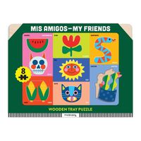 Cover image for MIS Amigos-My Friends Wooden Tray Puzzle