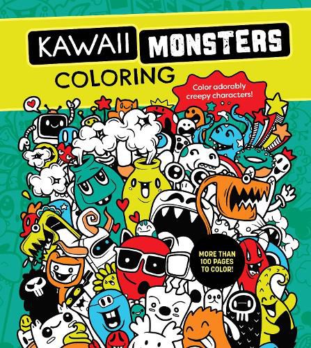 Cover image for Kawaii Monsters Coloring Book