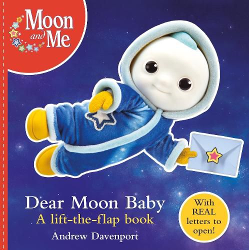 Cover image for Dear Moon Baby: A letter-writing lift-the-flap book