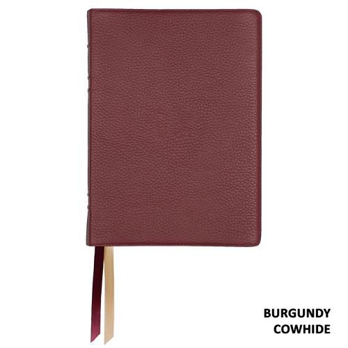 Cover image for Lsb Giant Print Reference Edition, Paste-Down Burgundy Cowhide