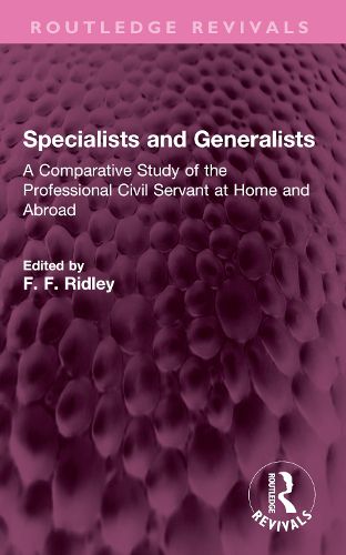 Cover image for Specialists and Generalists