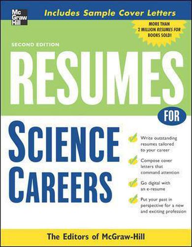 Cover image for Resumes for Science Careers