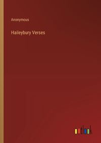 Cover image for Haileybury Verses