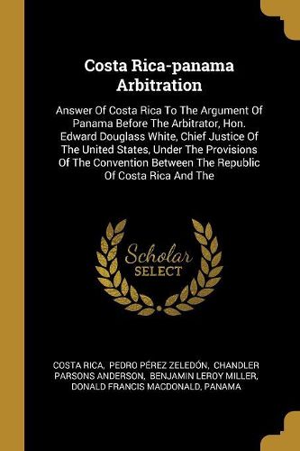 Cover image for Costa Rica-panama Arbitration