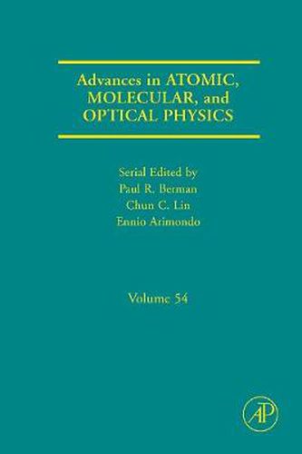 Cover image for Advances in Atomic, Molecular, and Optical Physics