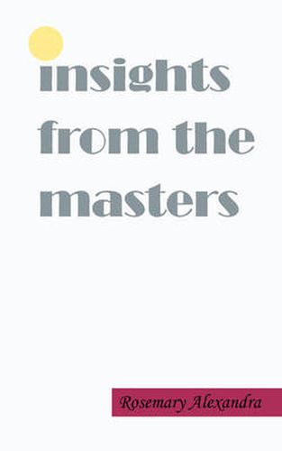 Cover image for Insights from the Masters