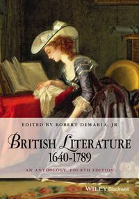 Cover image for British Literature 1640-1789 - An Anthology 4e