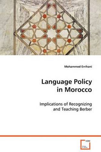 Cover image for Language Policy in Morocco