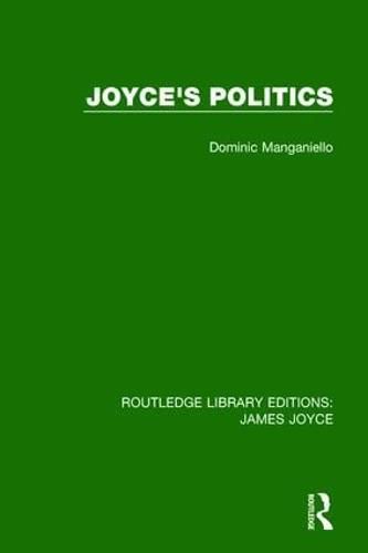 Cover image for Joyce's Politics