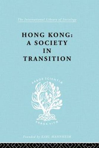 Cover image for Hong Kong:Soc Transtn   Ils 55