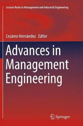 Cover image for Advances in Management Engineering