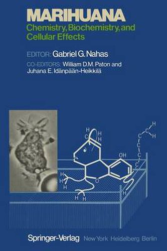 Cover image for Marihuana: Chemistry, Biochemistry, and Cellular Effects