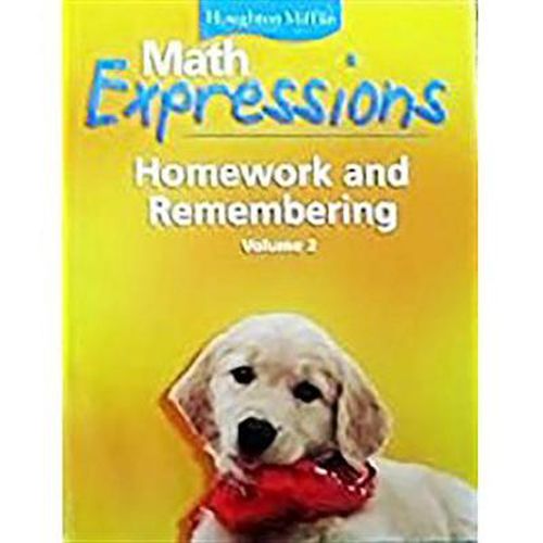 Cover image for Math Expressions: Hmewk&rembr Consm Lk V2