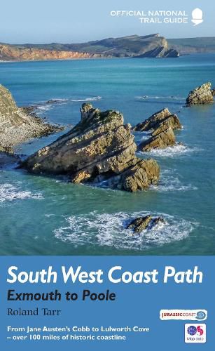 Cover image for South West Coast Path: Exmouth to Poole: National Trail Guide