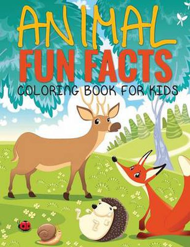 Cover image for Animal Fun Facts (Coloring Book for Kids) Paperback