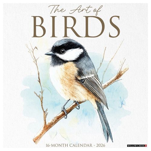Cover image for The Art of Birds 2026 12 X 12 Wall Calendar