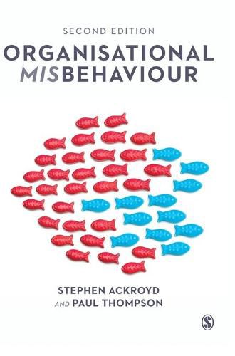 Cover image for Organisational Misbehaviour