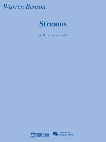 Cover image for Streams for Seven Percussionists: Score and Parts