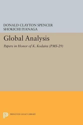 Cover image for Global Analysis: Papers in Honor of K. Kodaira (PMS-29)