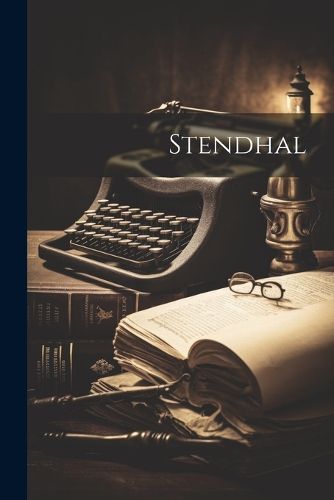 Cover image for Stendhal