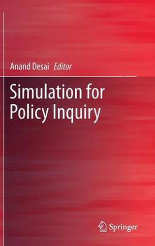 Cover image for Simulation for Policy Inquiry