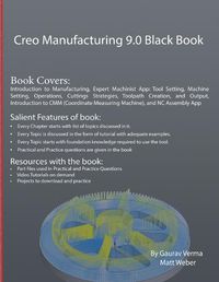 Cover image for Creo Manufacturing 9.0 Black Book