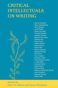 Cover image for Critical Intellectuals on Writing