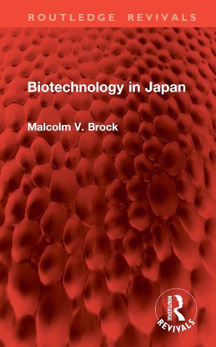 Cover image for Biotechnology in Japan