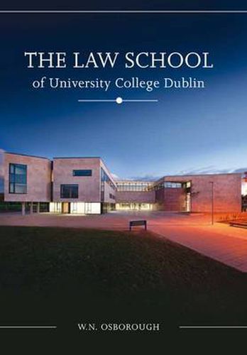 Cover image for The Law School of University College Dublin: A History