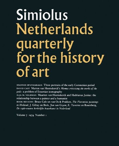 Cover image for Netherlands Quarterly for the History of Art