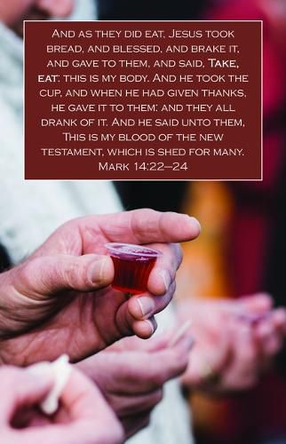 Cover image for As They Did Eat Bulletin (Pkg 100) Communion