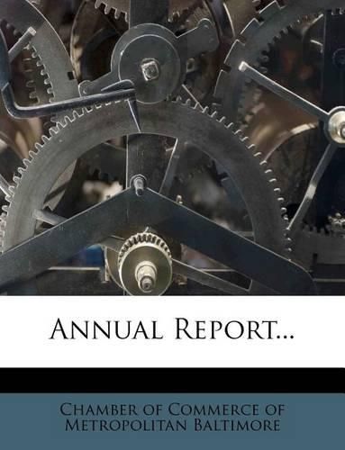 Cover image for Annual Report...