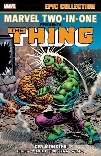 Cover image for Marvel Two-in-one Epic Collection: Cry Monster