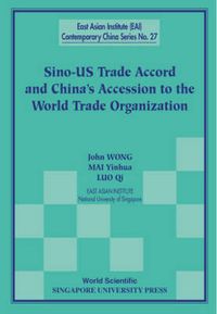 Cover image for Sino-us Trade Accord And China's Accession To The World Trade Organization