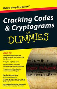 Cover image for Cracking Codes and Cryptograms For Dummies