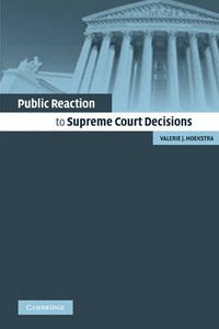 Cover image for Public Reaction to Supreme Court Decisions