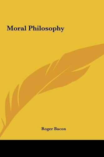 Moral Philosophy Moral Philosophy