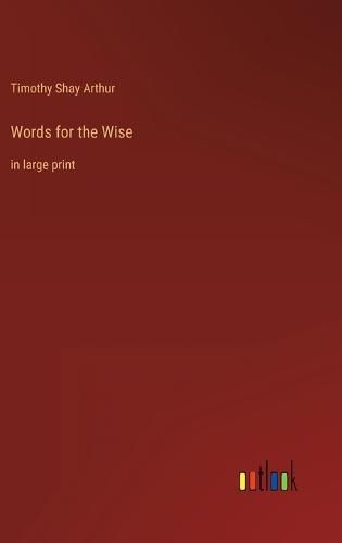 Cover image for Words for the Wise