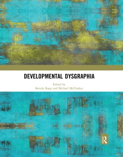 Cover image for Developmental Dysgraphia