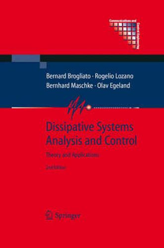 Cover image for Dissipative Systems Analysis and Control: Theory and Applications