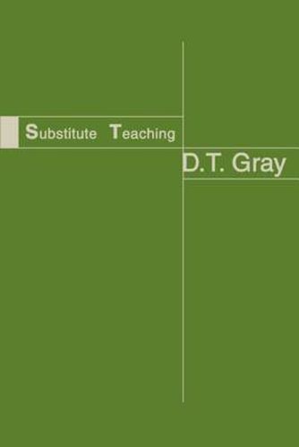 Cover image for Substitute Teaching