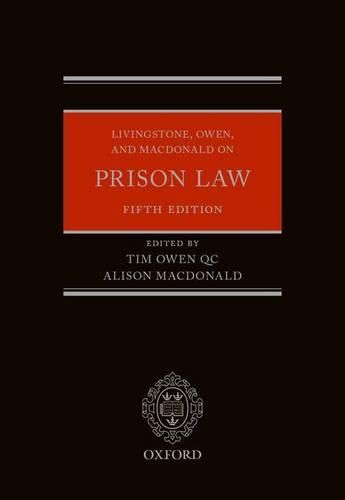 Livingstone, Owen, and Macdonald on Prison Law