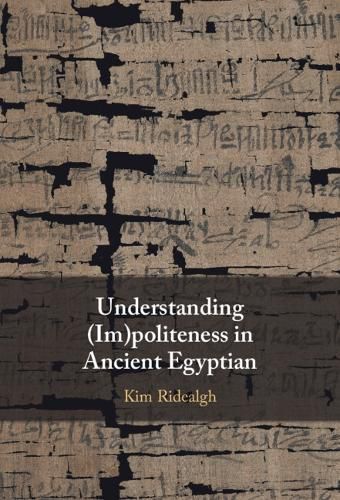 Cover image for Understanding (Im)politeness in Ancient Egyptian