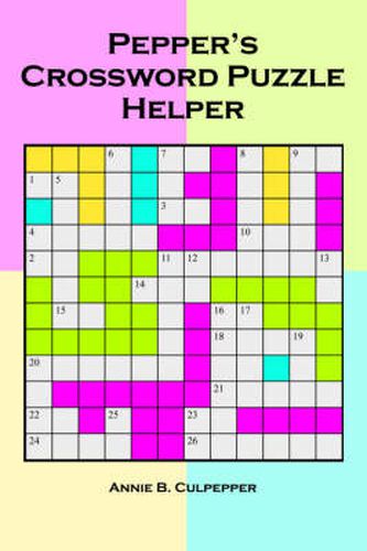 Cover image for Pepper's Crossword Puzzle Helper