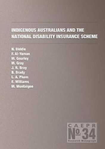 Cover image for Indigenous Australians and the National Disability Insurance Scheme