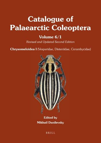 Cover image for Chrysomeloidea I (Vesperidae, Disteniidae, Cerambycidae): Updated and Revised Second Edition