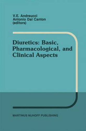 Cover image for Diuretics: Basic, Pharmacological, and Clinical Aspects: Proceedings of the International Meeting on Diuretics, Sorrento, Italy, May 26-30, 1986