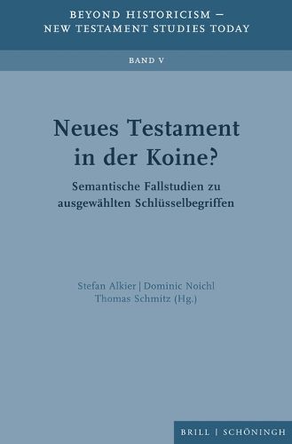 Cover image for Neues Testament in Der Koine?
