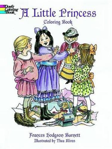 Cover image for A Little Princess Coloring Book