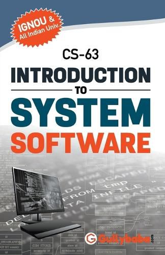 Cover image for CS-63 Introduction to System Software